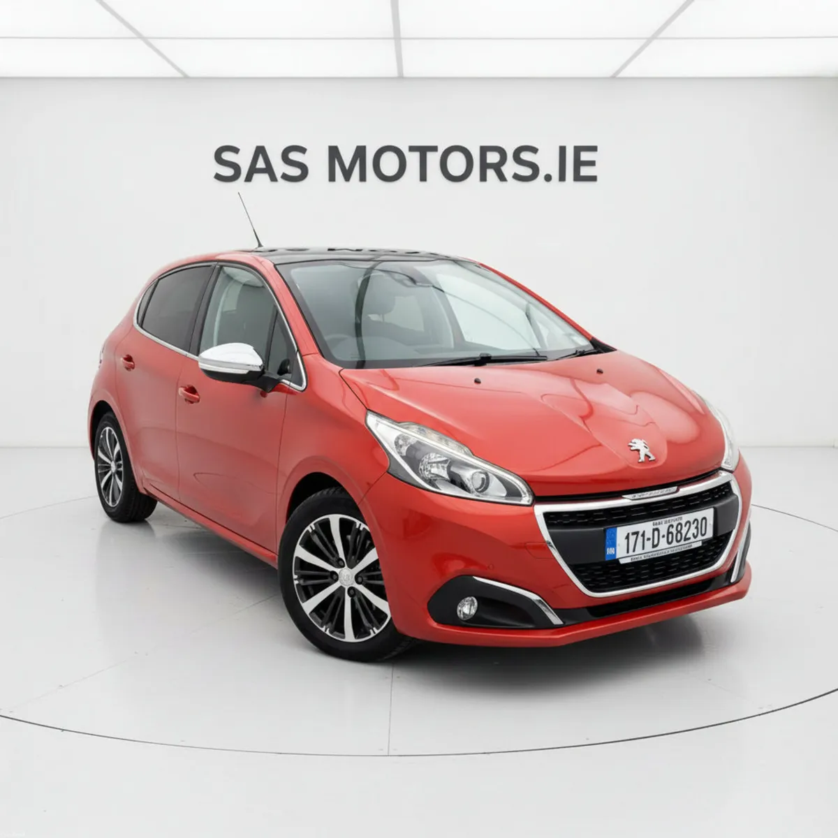 Peugeot 208 Automatic 2017 Panoramic Sunroof - Image 1
