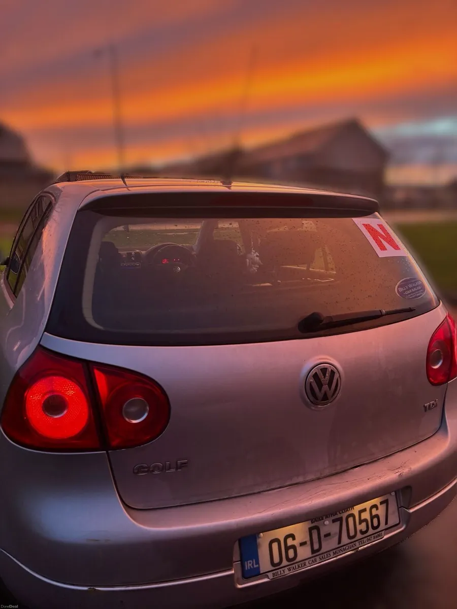 VW Golf 1.9TDI NCT+TAX+LOW MILEAGE - Image 1