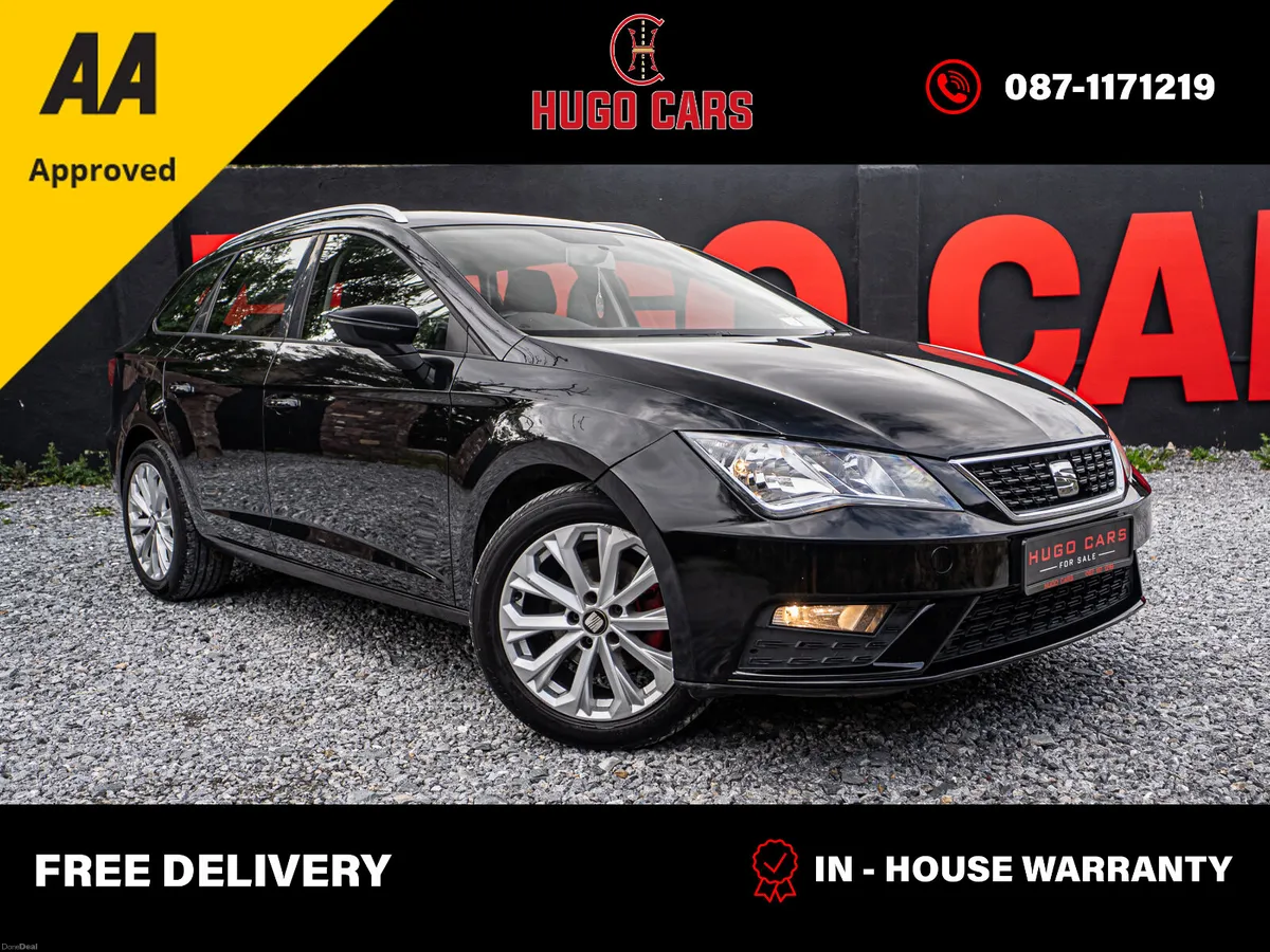 172 Seat Leon Estate 1.6d/Irish/99k km/Warranty - Image 1