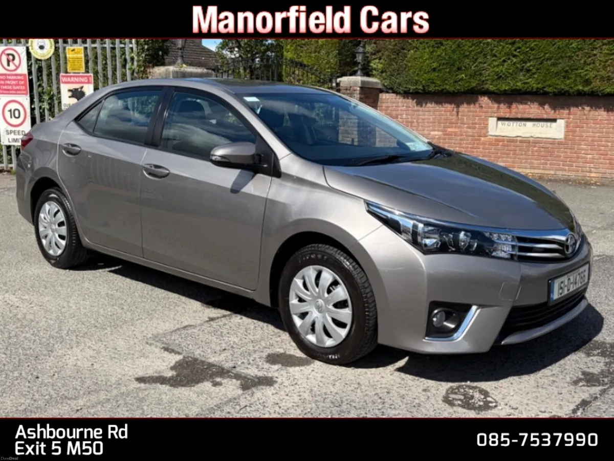 2015 151 Toyota Corolla Terra 1.33 Petrol Saloon - Image 1