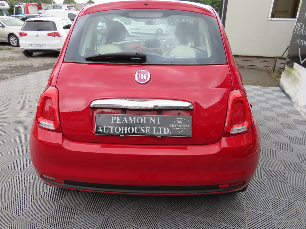 2018 FIAT 500 AUTOMATIC IN LIPSTICK RED - Image 5