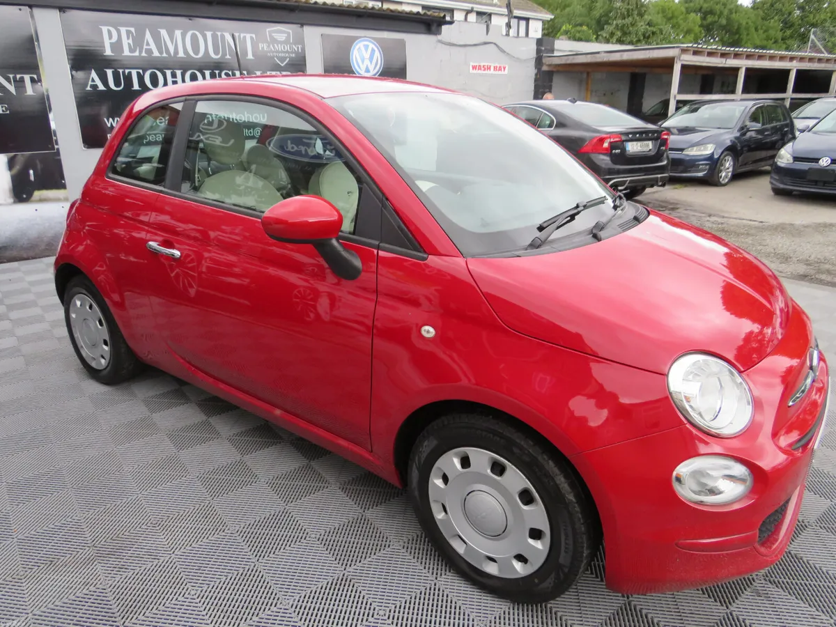 2018 FIAT 500 AUTOMATIC IN LIPSTICK RED - Image 4