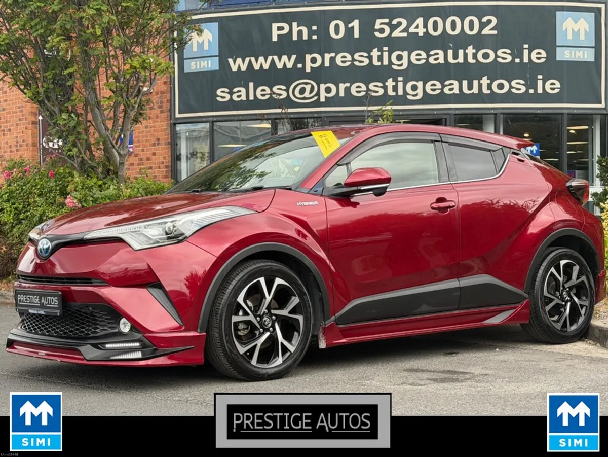 Toyota C-HR 1.8 PETROL-HYBRID FULL TRD-KIT *CAR ID - Image 3