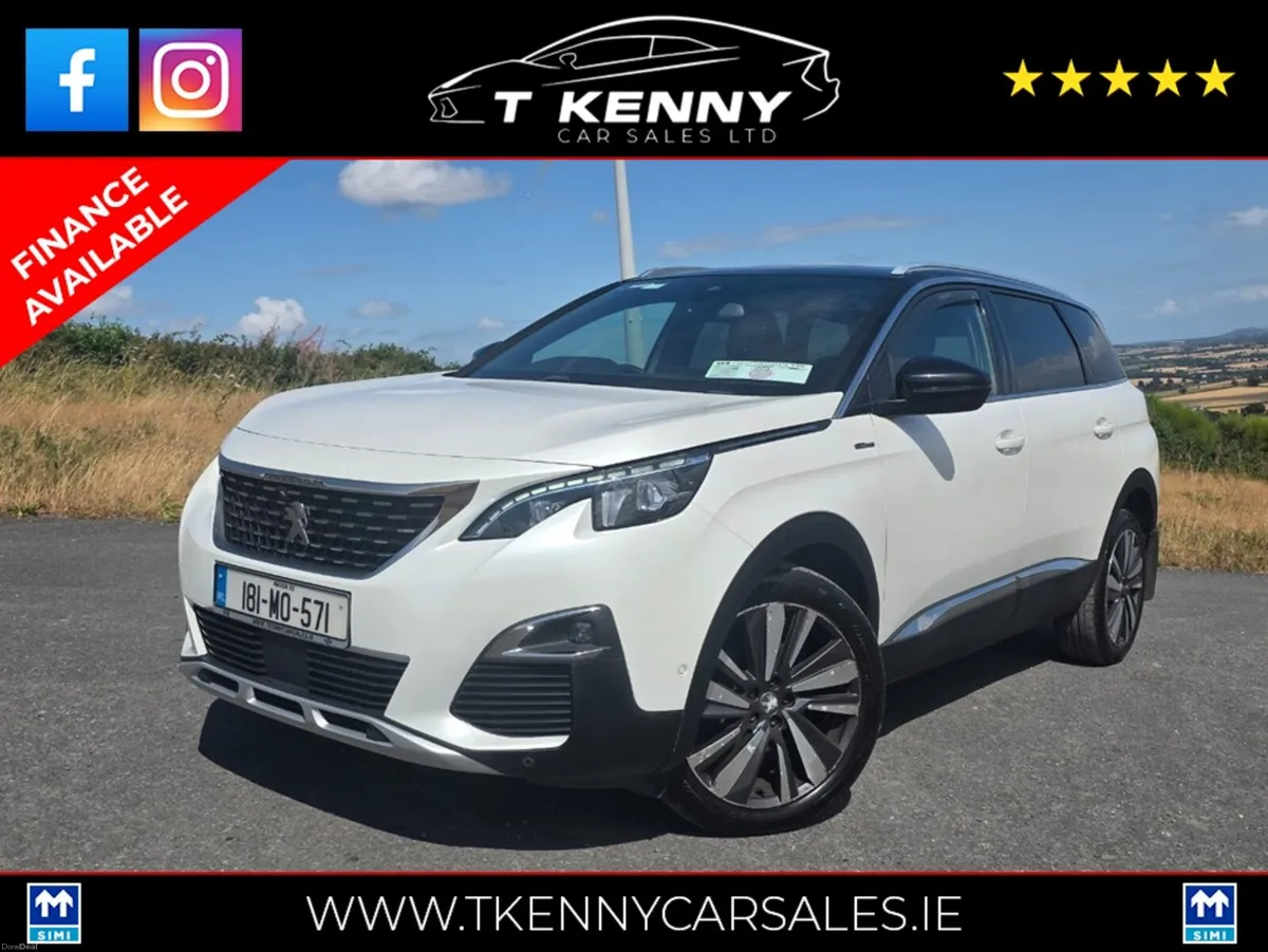 Peugeot 5008 GT-LINE 1.6 BLUE HDI 120 4DR FROM €78 - Image 2
