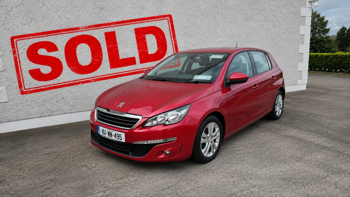 161 Peugeot 308 1.6 HDi Low Kms F/S/H - Image 1