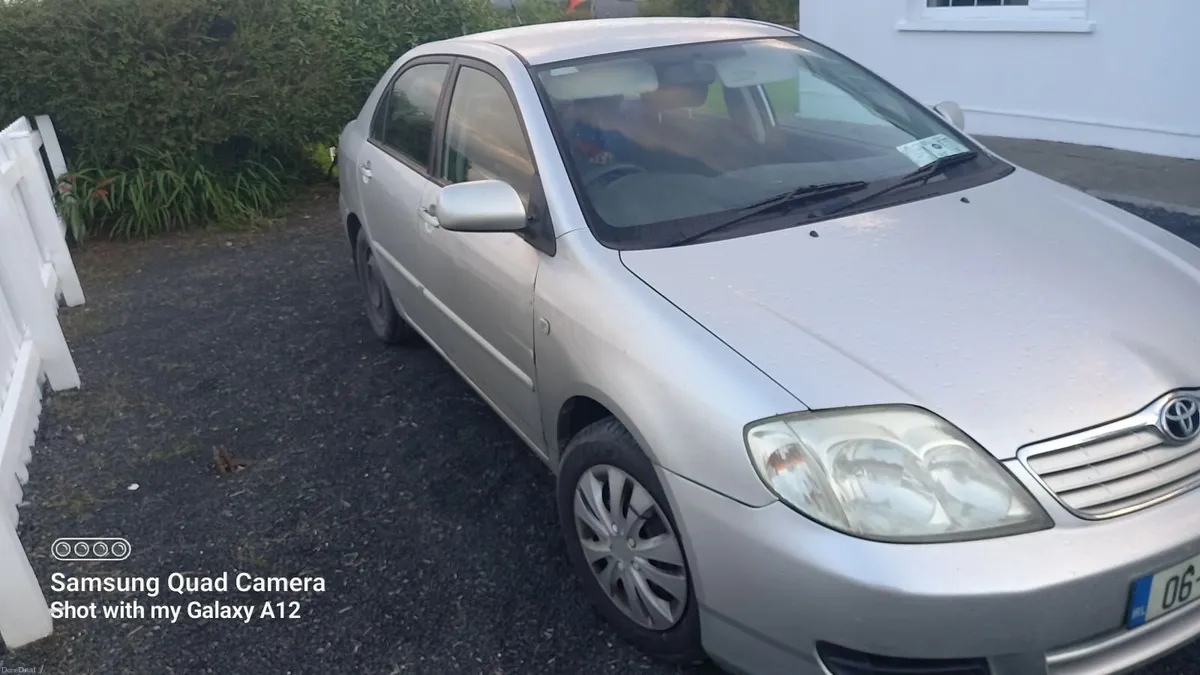 Toyota Corolla 2006 NCT May27, Lows Kms - Image 3