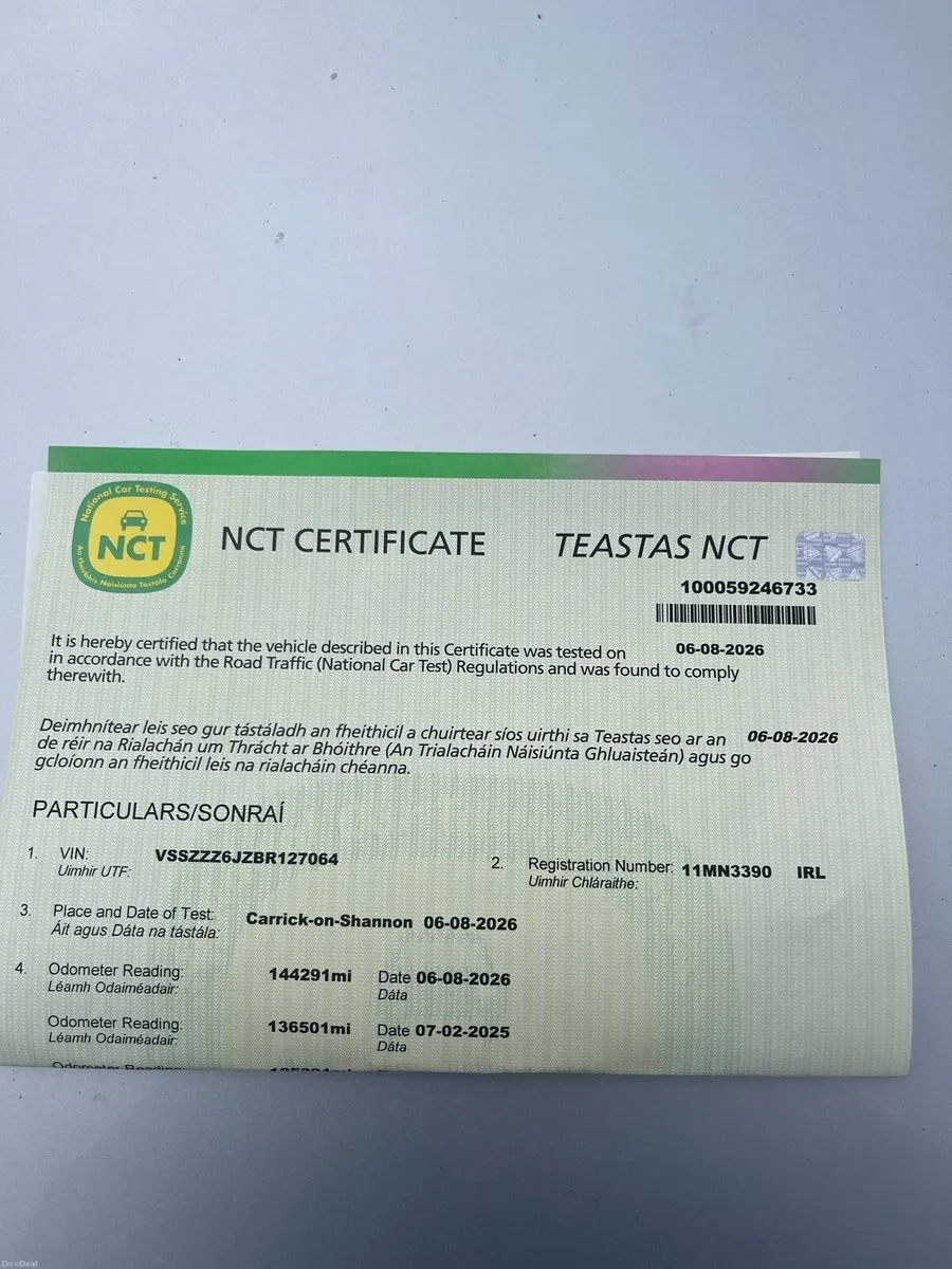 Seat Ibiza new NCT and Tax - Image 2