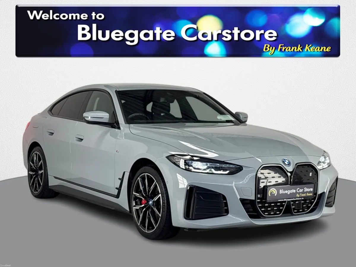 BMW i4 EDRIVE35 M SPORT **FULL BLACK LEATHER AND S - Image 1