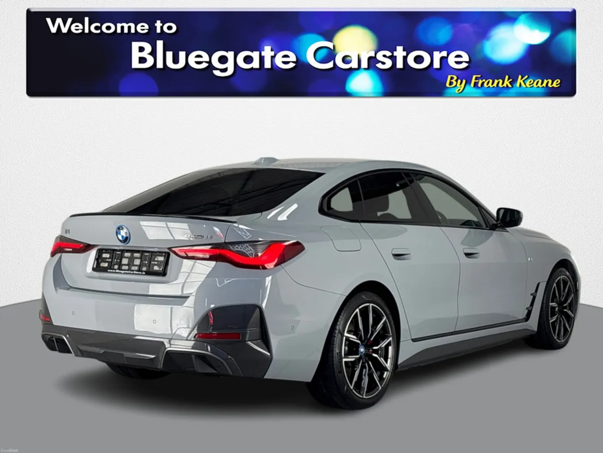 BMW i4 EDRIVE35 M SPORT **FULL BLACK LEATHER AND S - Image 4
