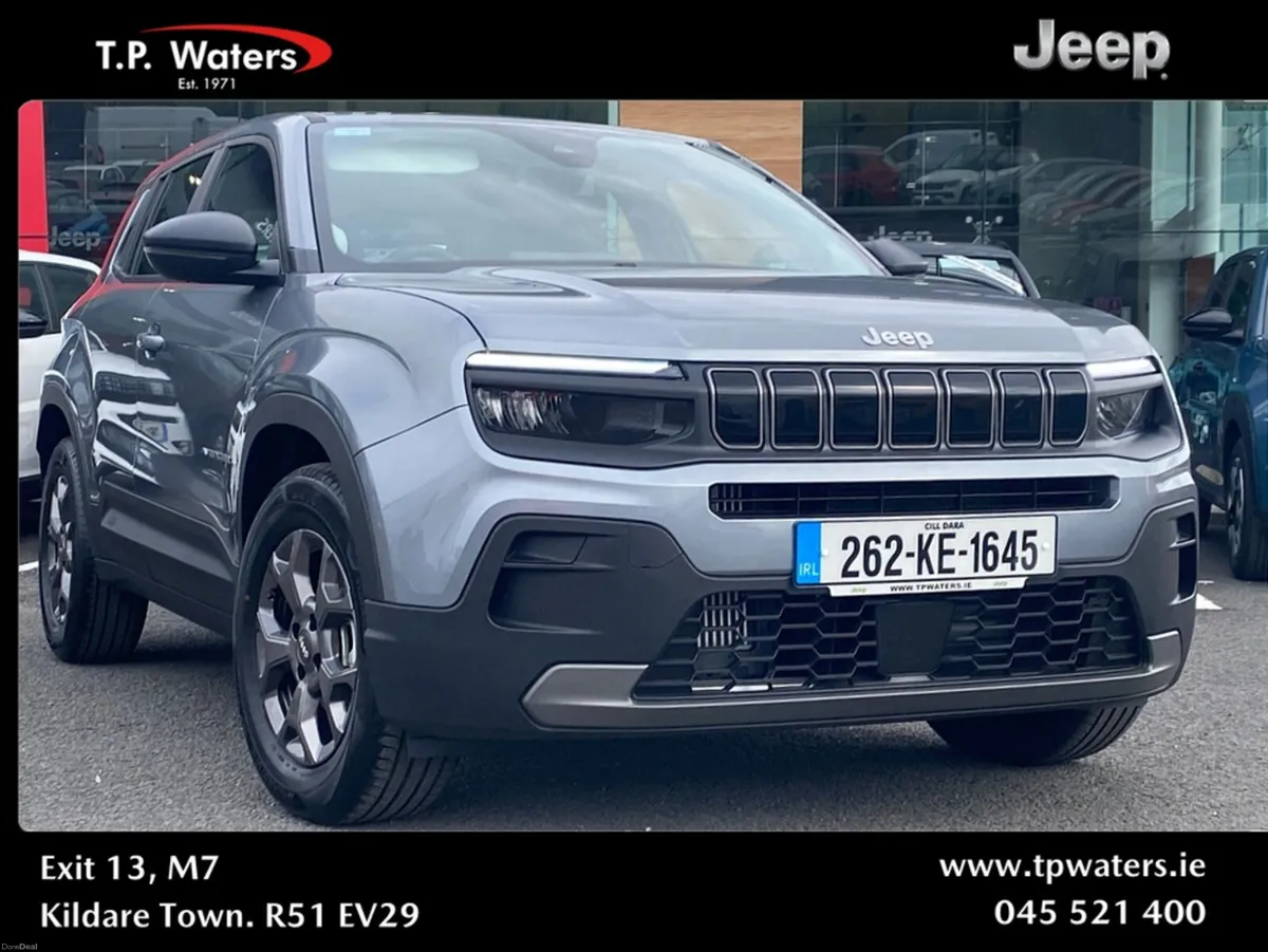Jeep Avenger 1.2 LONGITUDE - 5 YEAR WARRANTY - Image 1