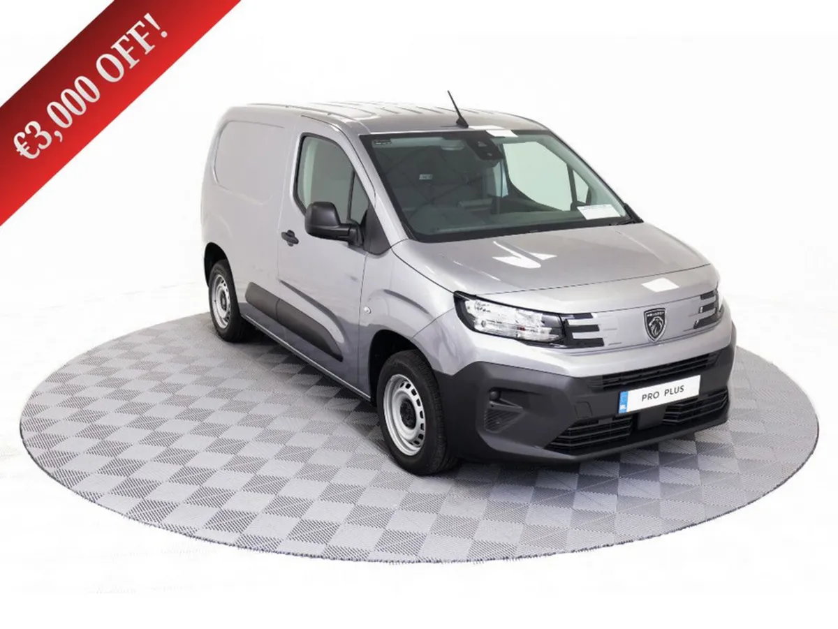 Peugeot Partner *€3, 000 OFF* Pro Plus 1.5 Diesel - Image 1