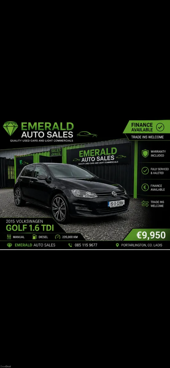 15 Golf, Fresh Nct, Warranty, New Timing belt - Image 1