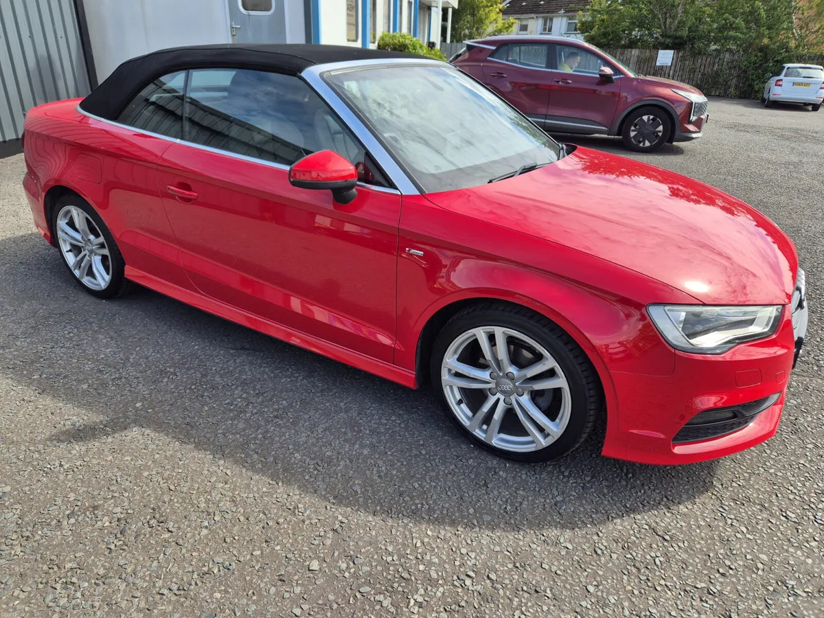 Audi A3 2015 1.6d S Line Cabriolet - Image 2