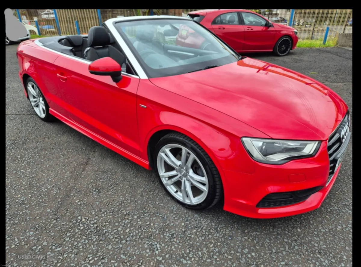 Audi A3 2015 1.6d S Line Cabriolet - Image 1