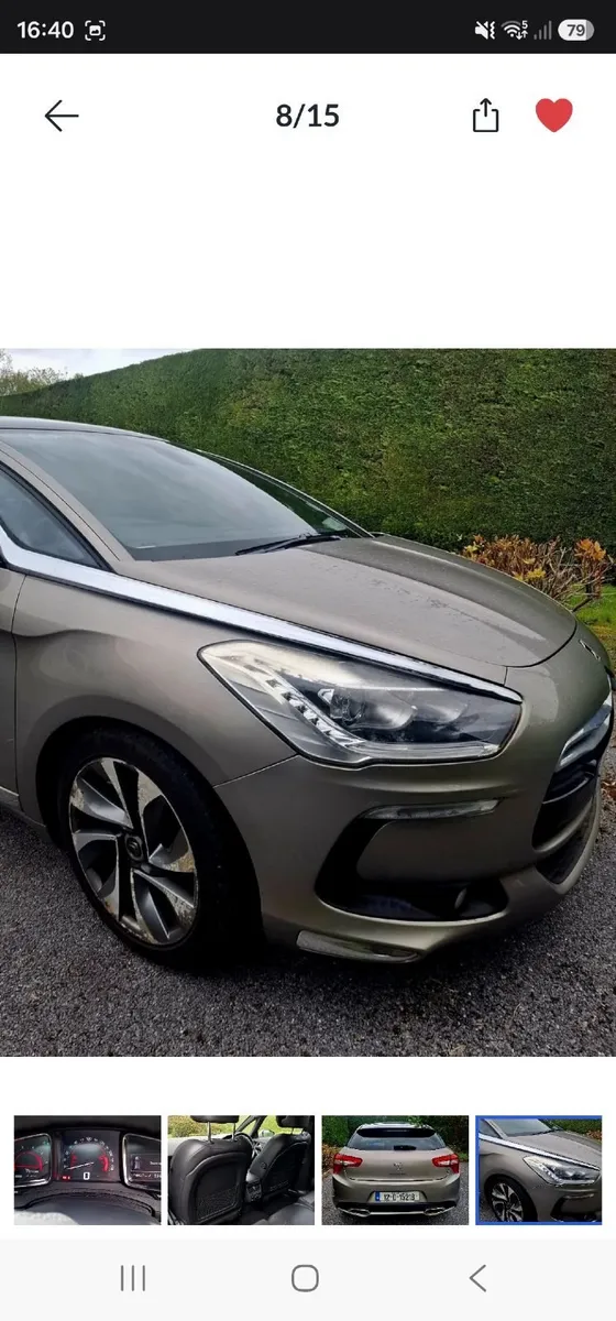 Citroen DS5 NCT TAX low mil - Image 3