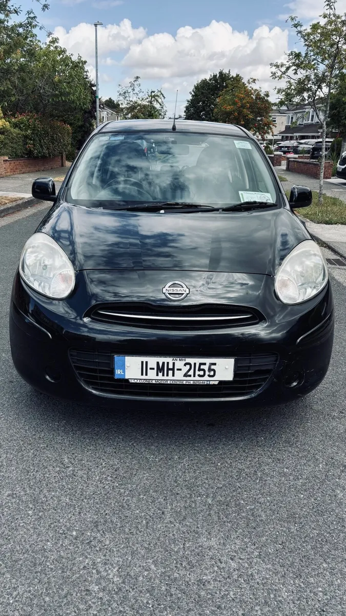 Nissan Micra 2011 NCT 08/27 Tax 04/27 1 owner FSH - Image 1