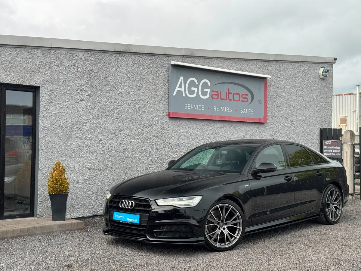 AUDI A6 S LINE AUTOMATIC GENUINE BLACK EDITION - Image 1
