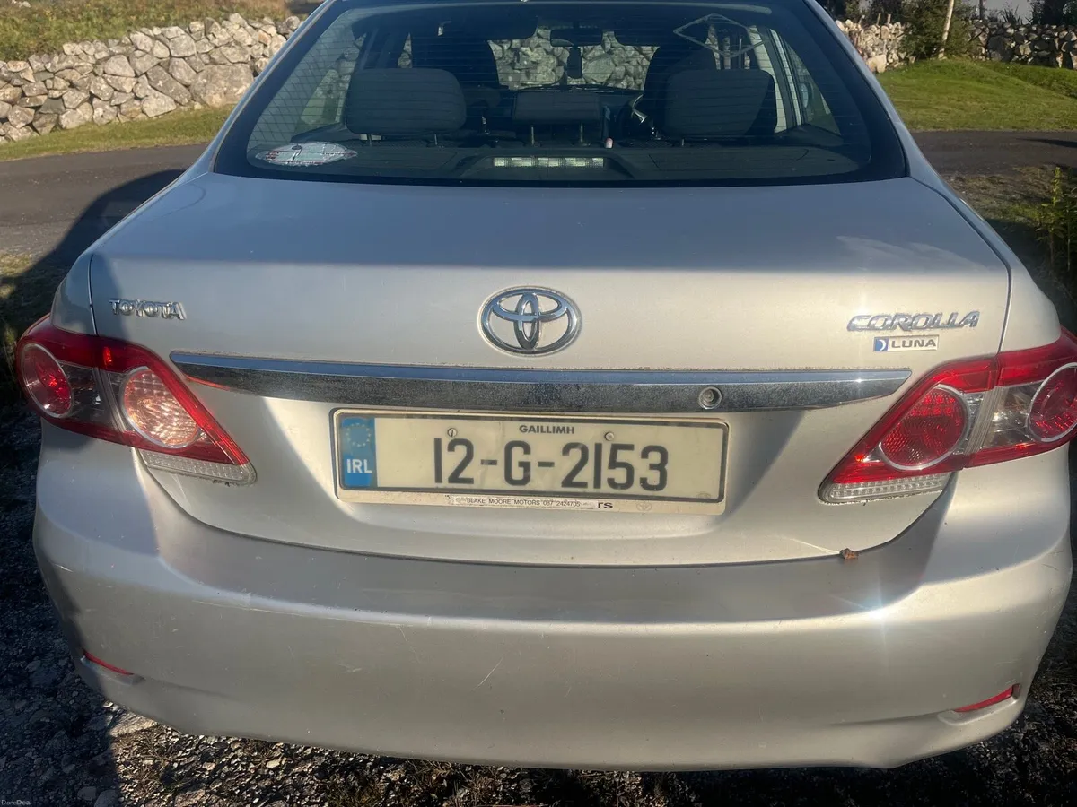 Toyota Corolla 2012 NCT July 2027 - Image 3