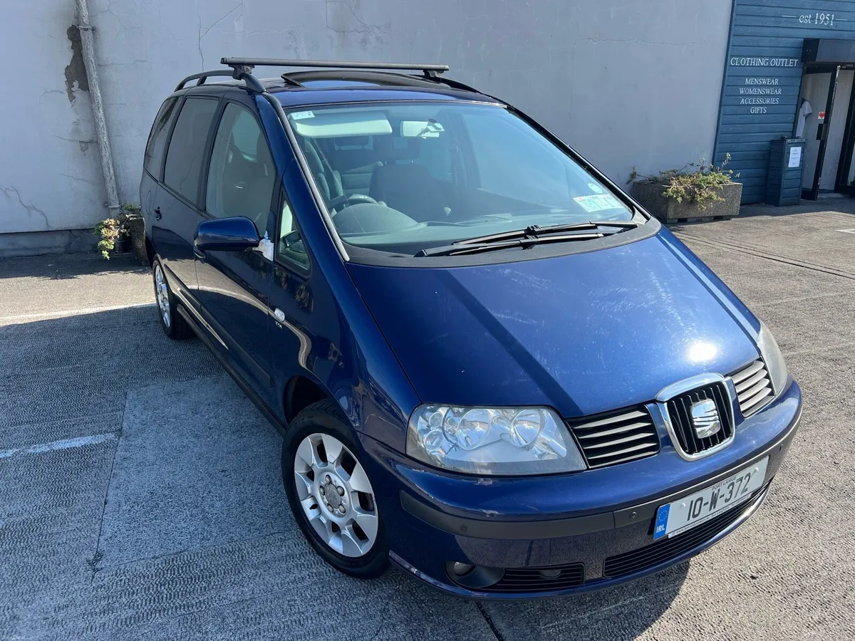 2010 Seat Alhambra 1.9 TDI NEW NCT 05/27 - Image 1