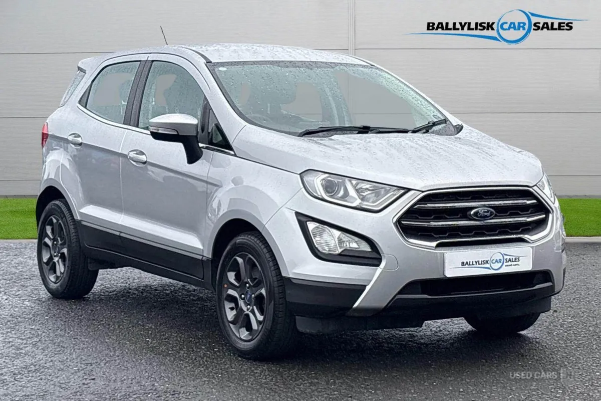 Ford EcoSport 1.0T Zetec in Silver with 53K - Image 1