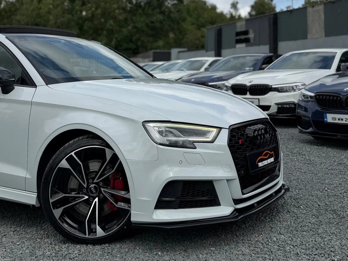 AUDI S3 2018 PAN ROOF, PEARL WHITE! - Image 4