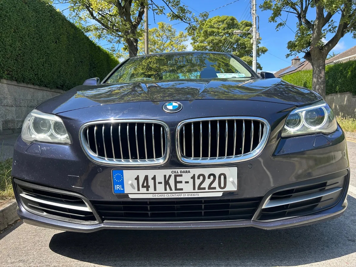 2014 BMW 5 SERIES DAKOTA BROWN LEATHER NCT 1 -2027 - Image 2