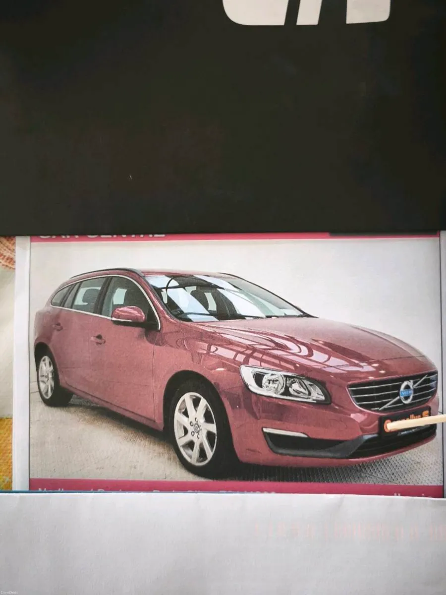 2014 Volvo V60 D2 1.6d Automatic €7250 Ono. - Image 6