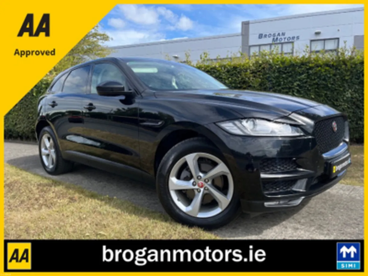 Jaguar F-Pace 20  2.0 D 180PS  FSH/New Nct 08/28 - Image 1