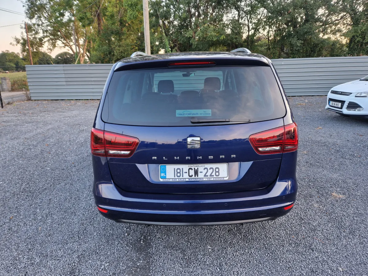18 SEAT ALHAMBRA 2.0 TDI...HI SPEC - Image 5