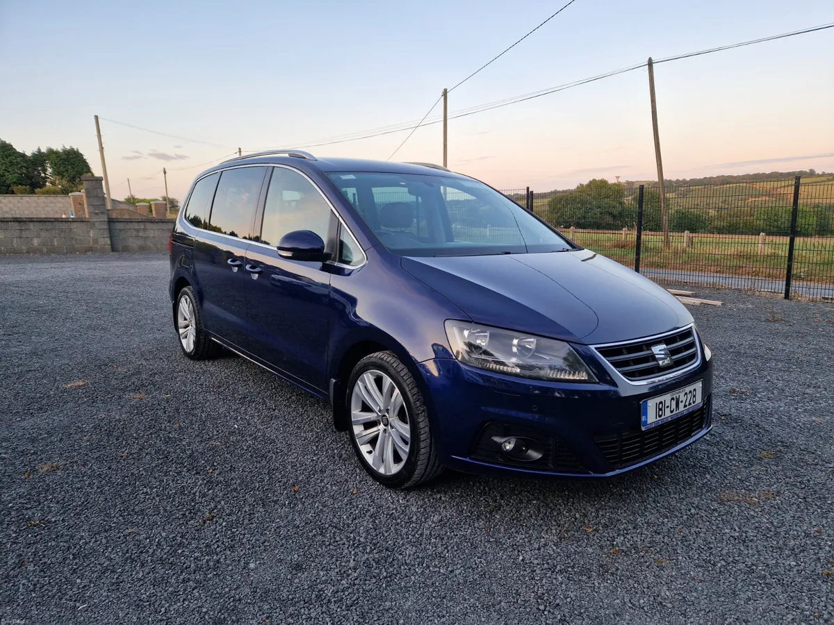 18 SEAT ALHAMBRA 2.0 TDI...HI SPEC - Image 1