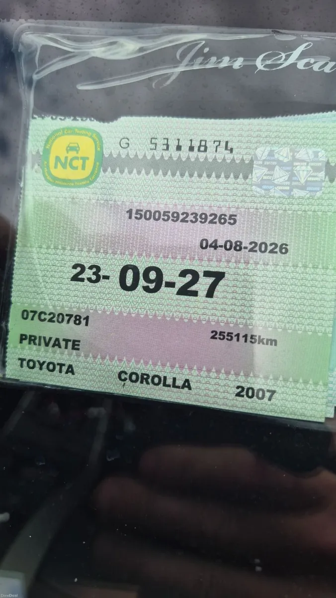 Toyota Corolla 2007 - Image 3