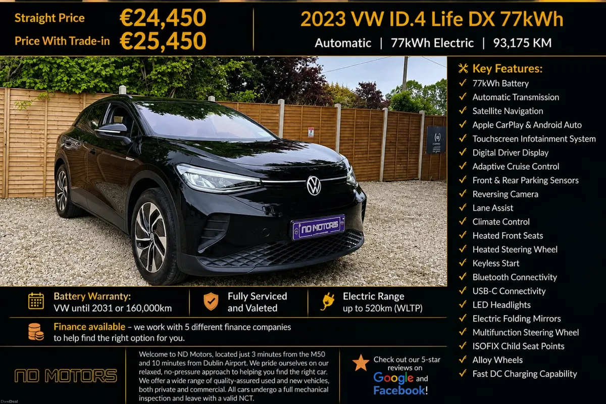 🆕️2023 Volkswagen ID.4 LIFE DX 77kWh🆕️ - Image 1