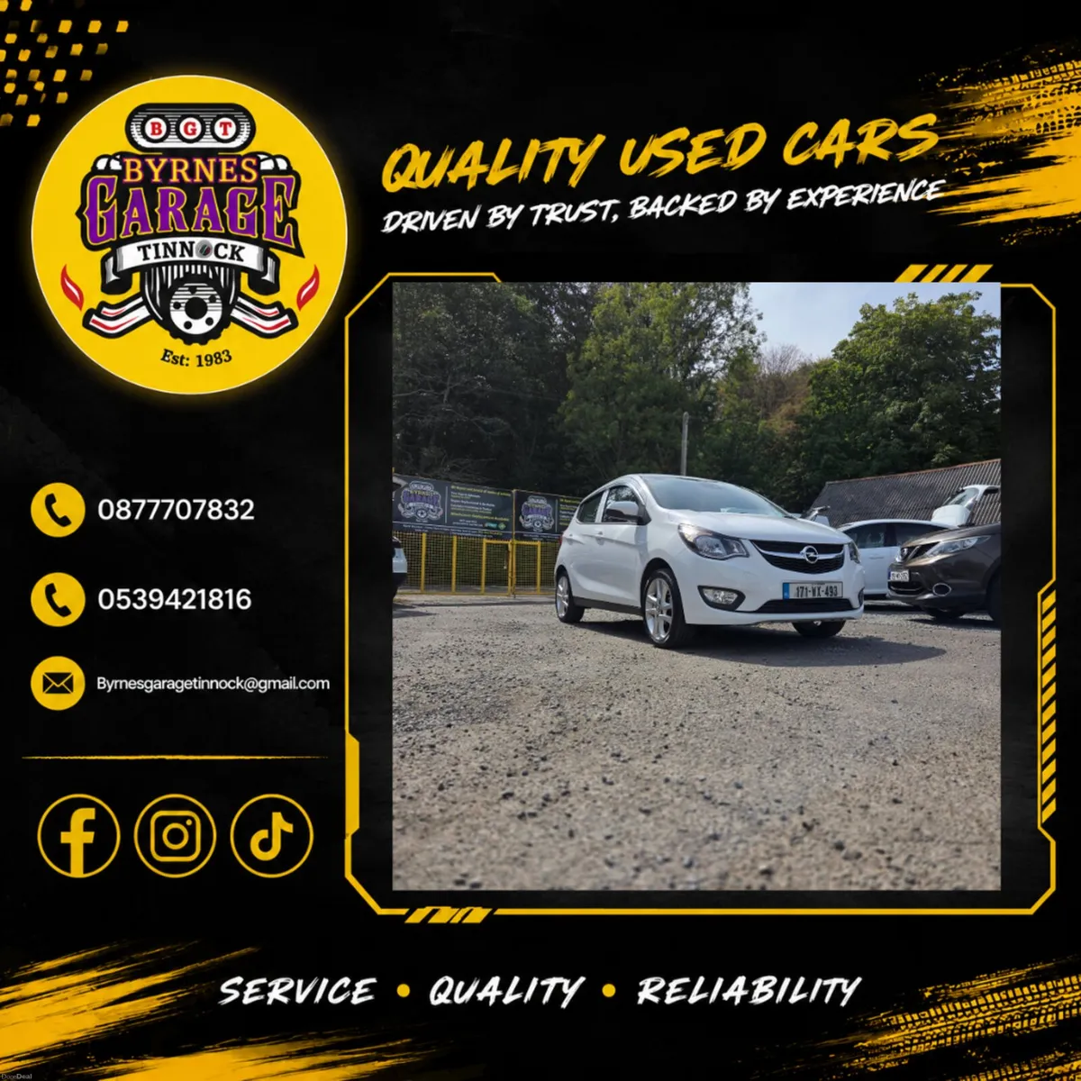 Low Mileage Opel Karl NCT Warranty - Image 1