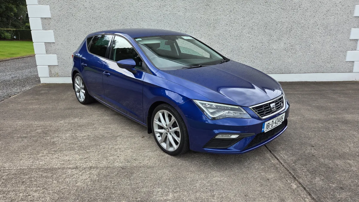 181 SEAT Leon Fr 2.0 TDi 150 Bhp F/S/H Nct 2028 - Image 3