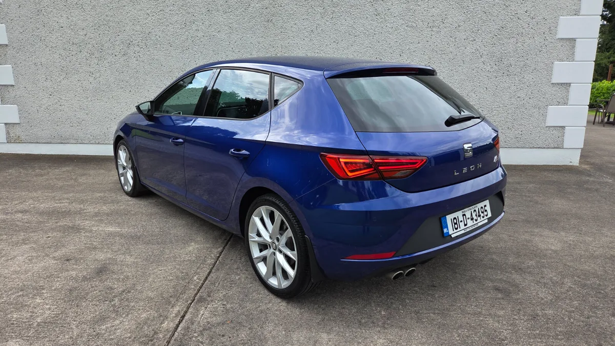 181 SEAT Leon Fr 2.0 TDi 150 Bhp F/S/H Nct 2028 - Image 4