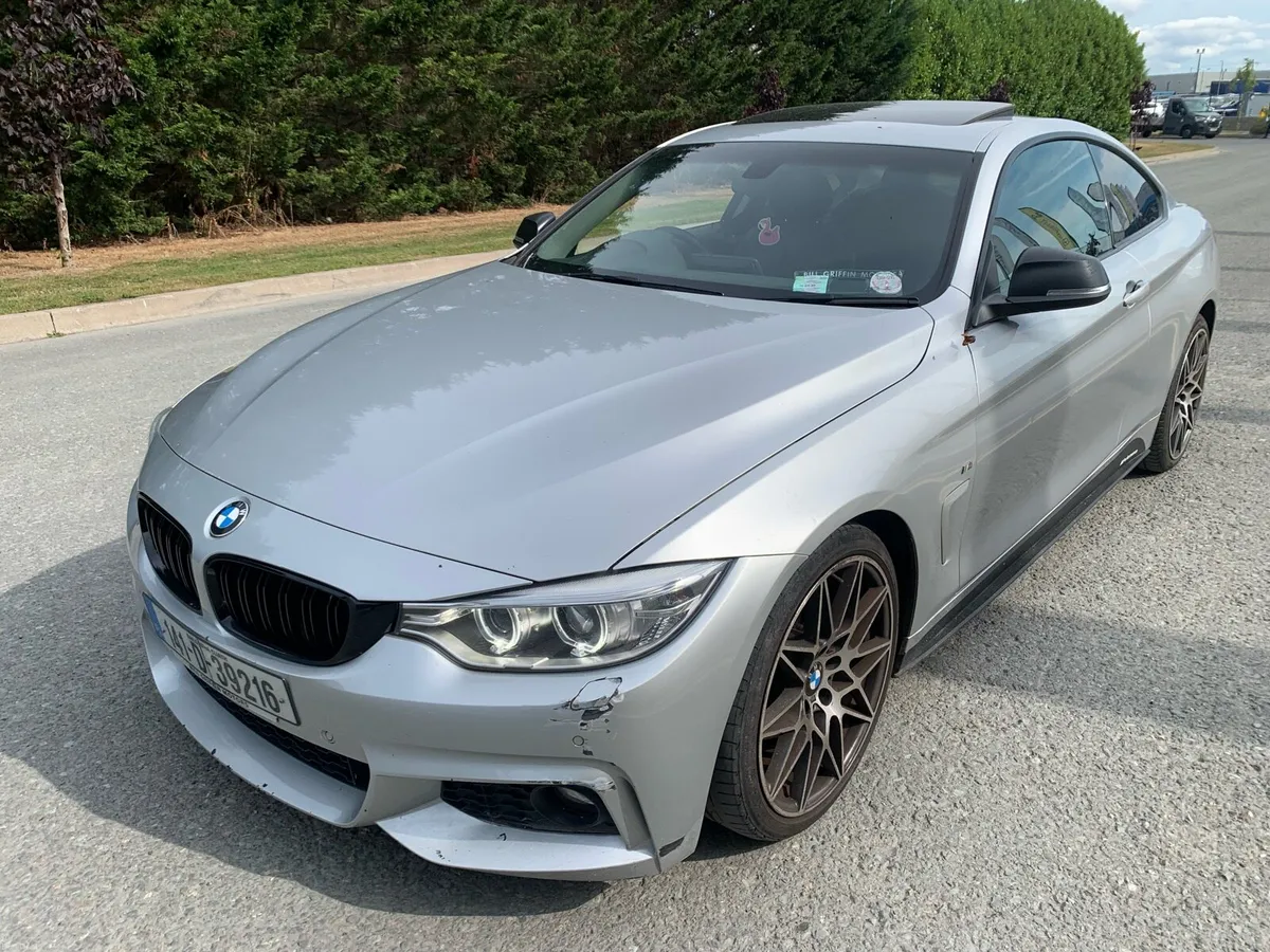 2014 BMW 420d manual. Nct 1/26, tax 9/26 - Image 1