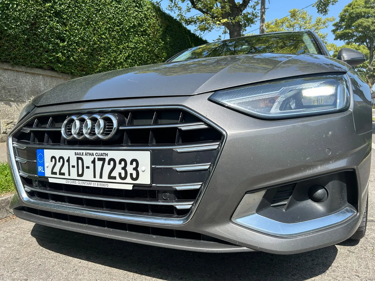 2022 AUDI A4 ADVANT COGNAC BROWN LEATHER INTERIOR - Image 1