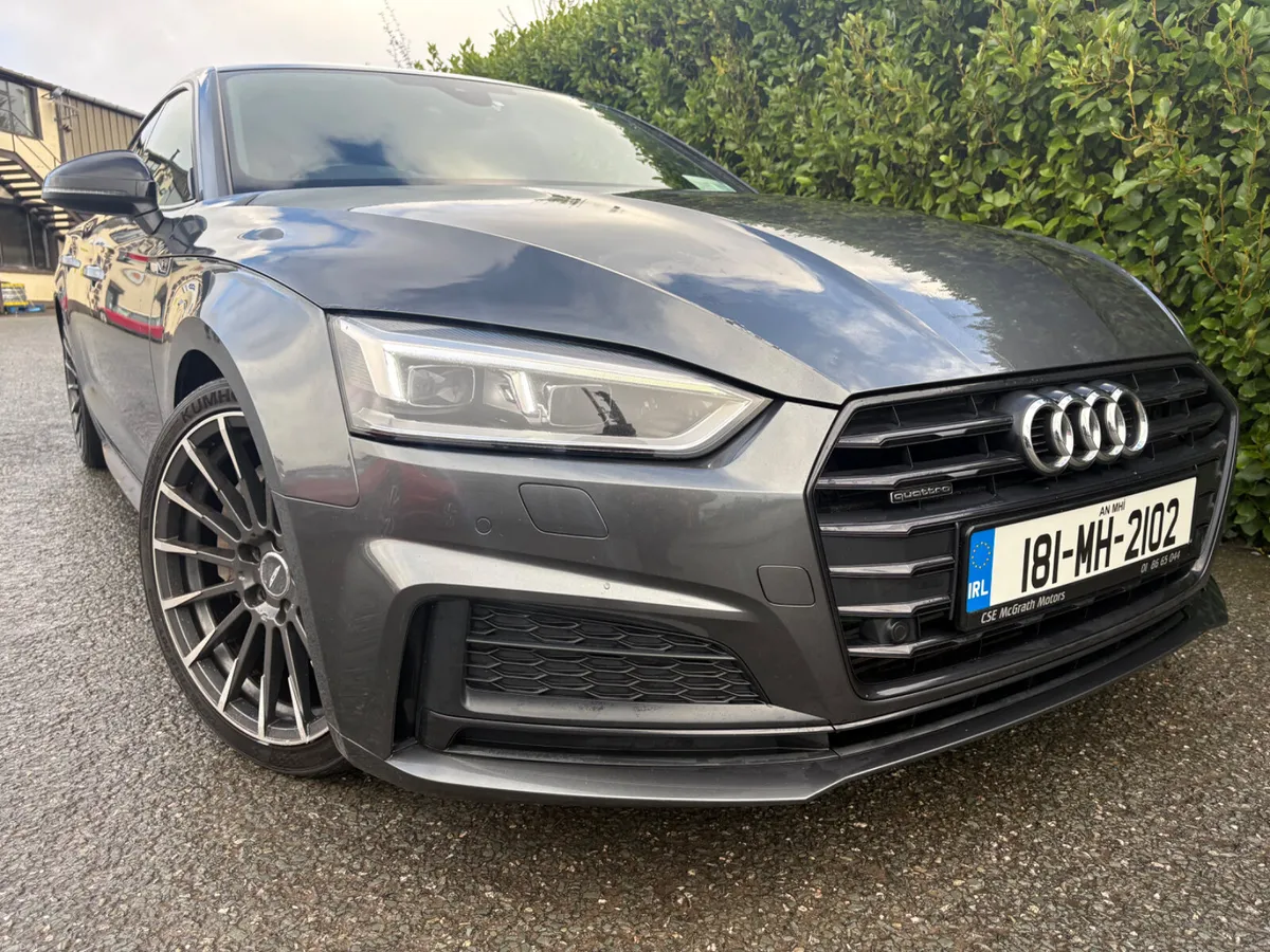 Audi A5 2018 2.0 252BHP QUATTRO S-LINE(IRISH CAR) - Image 3