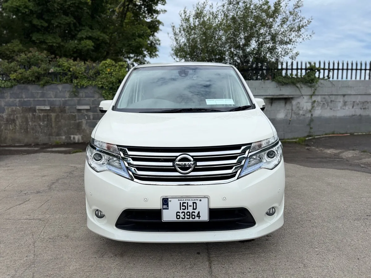 2015 NISSAN SERENA. LOW MILEAGE. NEW NCT. 8 SEATS - Image 2