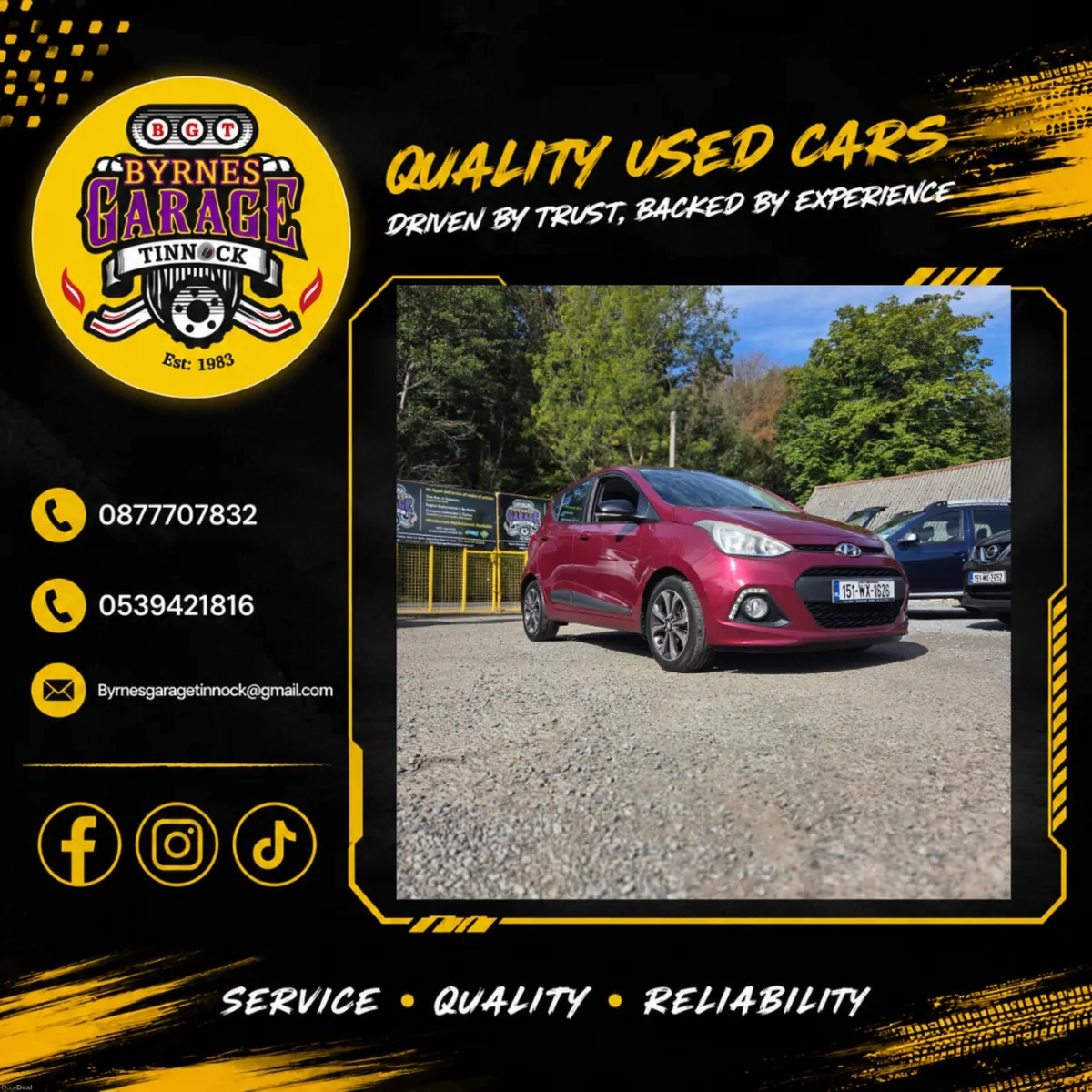 Stunning Hyundai i10 New NCT Warranty - Image 1