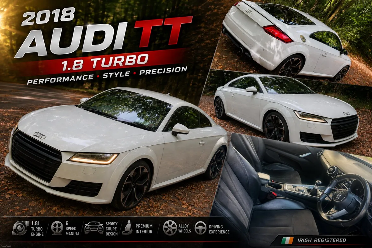 2018 Audi TT 1.8 Turbo Full service history - Image 1