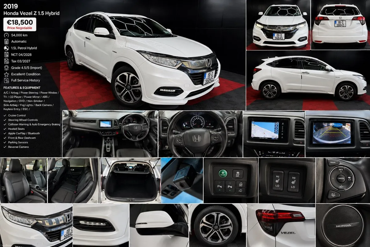 Honda Vezel Z 1.5 Hybrid 2019 - Image 2