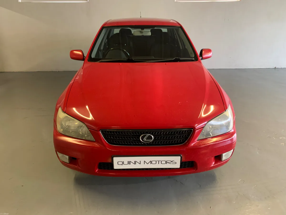 2002 LEXUS IS200 SPORT | BLACK LTH - ALCANTARA - Image 1