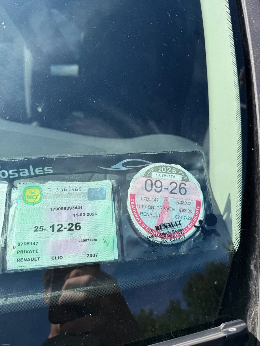 Renault Clio 2007 NCT + TAX - Image 6