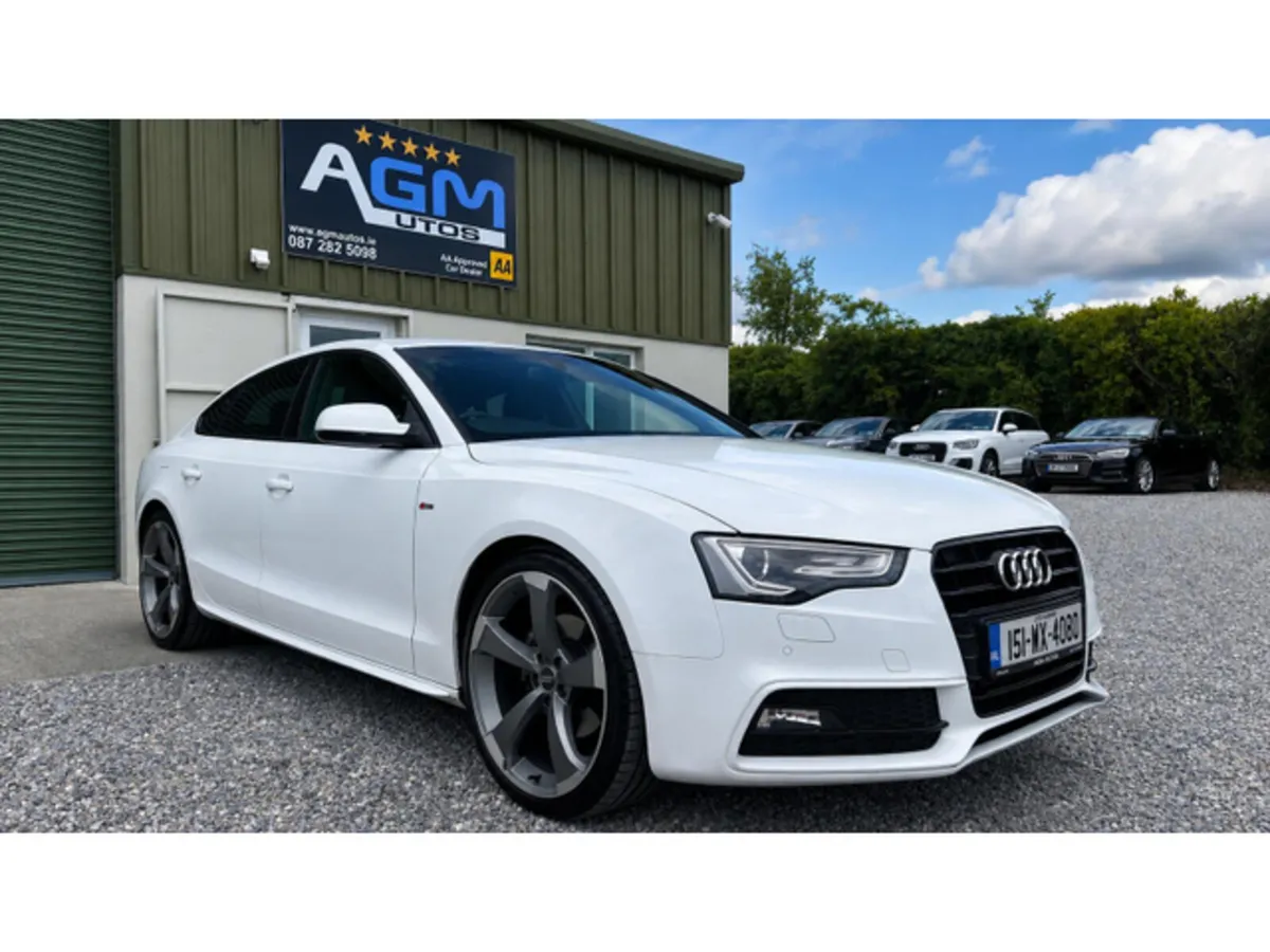 2015 Audi A5 S- line 174bhp black edition - Image 1