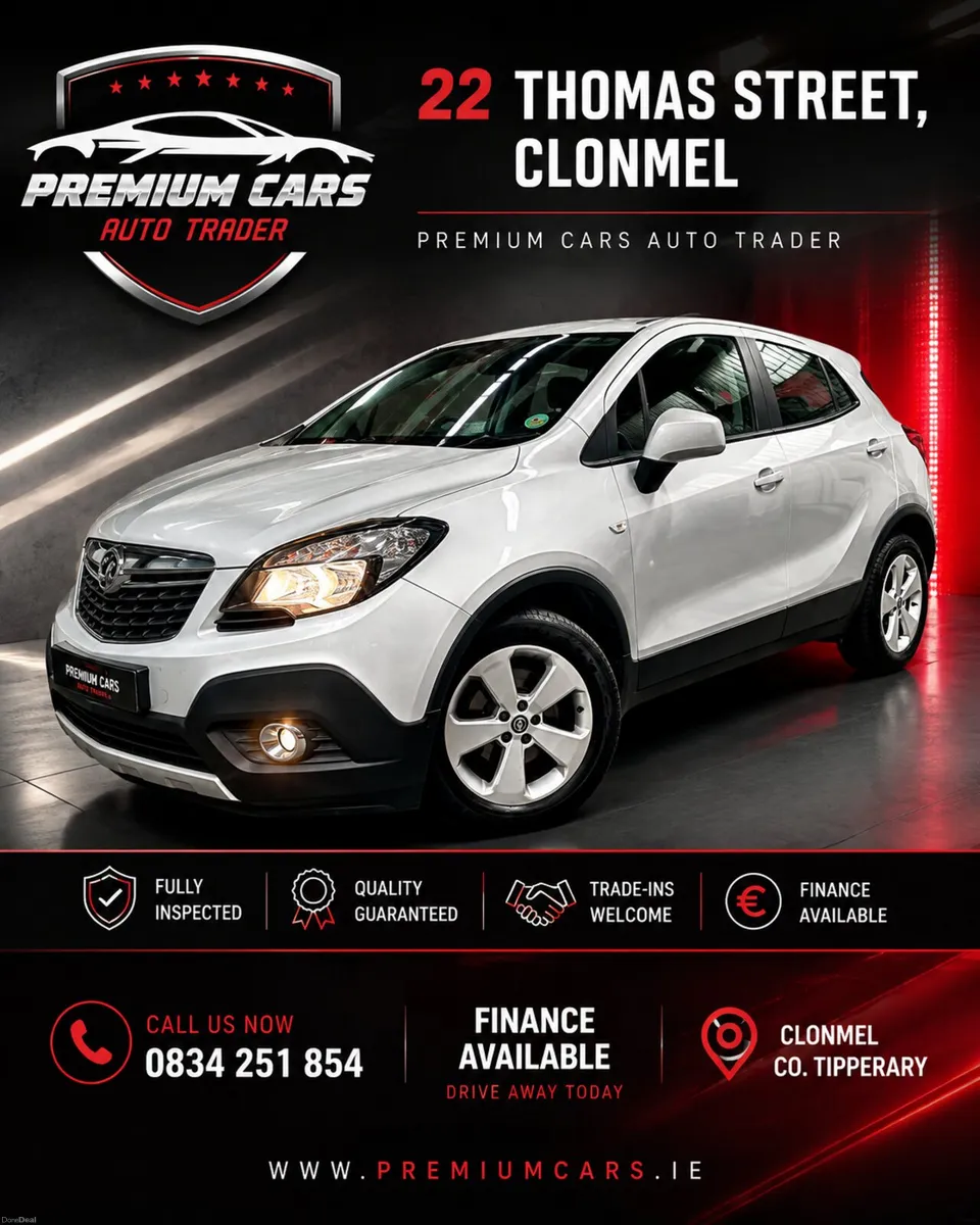 OPEL MOKKA NEW NCT FINANCE, WARRANTY - Image 1
