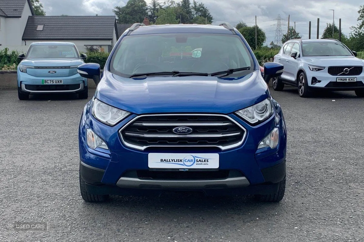 Ford EcoSport 1.0T 125PS Titanium in Blue with 60K - Image 4