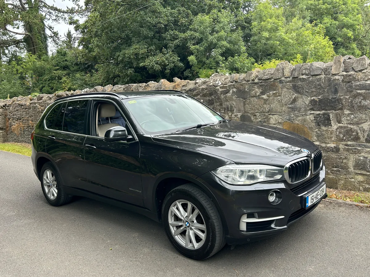 2015 BMW X5 7 Seater S-Drive 25D New NCT €17900 - Image 1