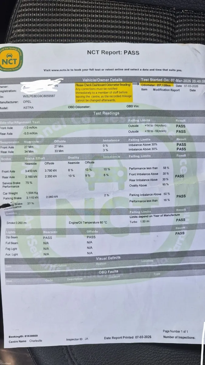Opel Astra 2012   1.7 diesel please read ad - Image 6