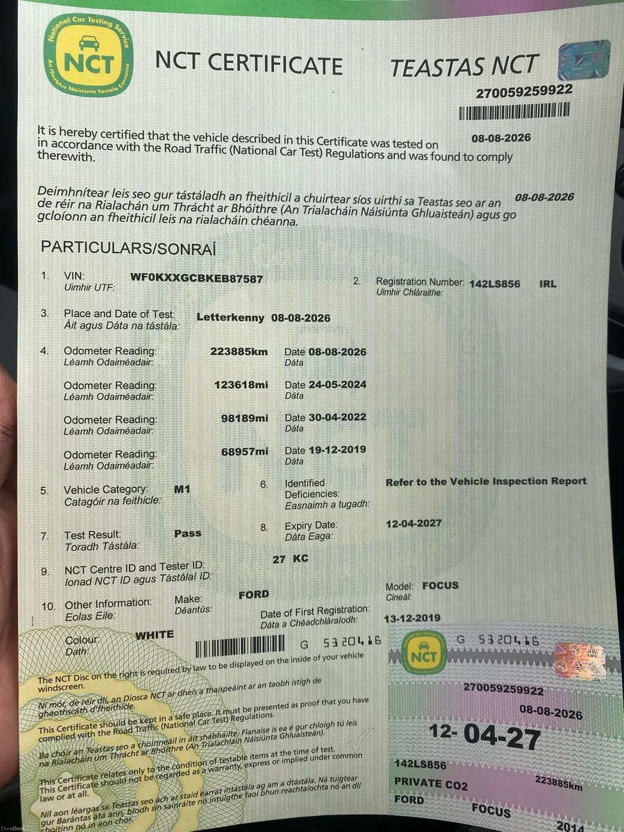 2014 Ford Focus New NCT New timing belt - Image 6